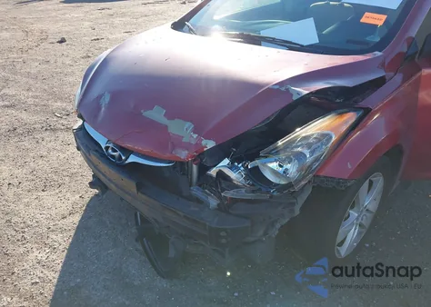 2013 Hyundai Elantra Gls z USA, uszkodzony, nr VIN 5NPDH4AE5DH303313